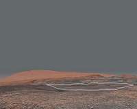 What Can Curiosity Tell Us About How a Martian Mountain Formed
