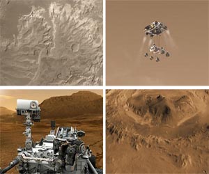 Two Possible Sites for Next Mars Rover