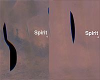 Spirit Sees Dustier Sky