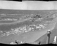 Opportunity Heads Toward 'Block Island' Cobble