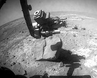 Rover Uses Arm to Study Several Rocks and Takes Panoramic Images