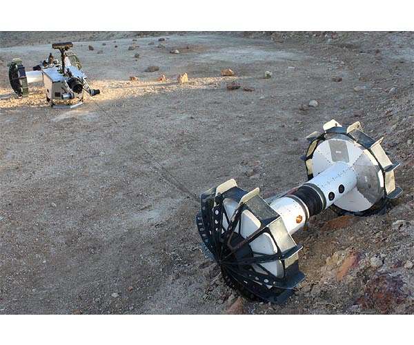 This transforming rover can explore the toughest terrain