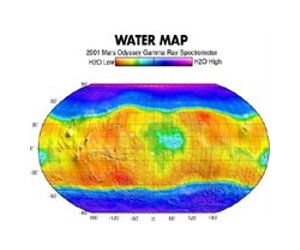 A third of Mars once covered by ocean: study