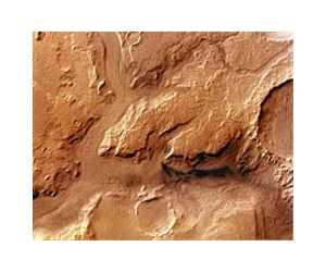 Lava, not water, said cause of Mars beds