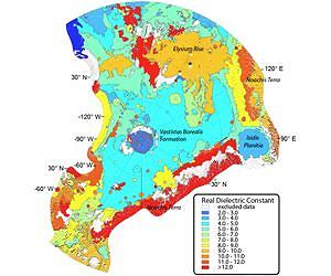 Mars radar finds possible ocean sediments
