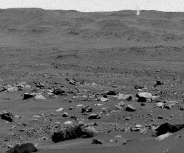 NASA's Perseverance captures dust-filled Martian whirlwind