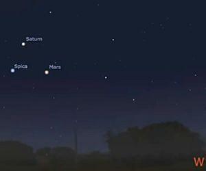 Mars Landing Sky Show