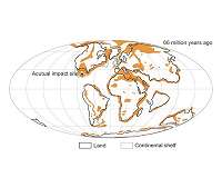 Site of asteroid impact changed the history of life