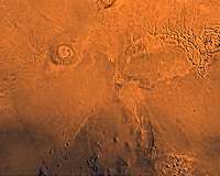 Mars Volcano, Earth's Dinosaurs Went Extinct About the Same Time