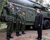 Bush, Medvedev clash on missile defence
