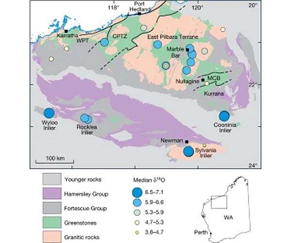 Study finds evidence that giant meteorite impacts created the continents