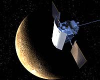 US space probe glides over Mercury in first visit since '75