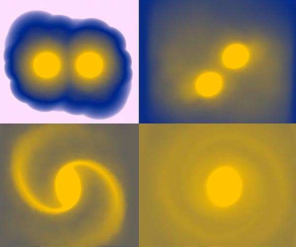 Star Mergers' Magnetic Outflows Spawn Universe's Highest-Energy Particles