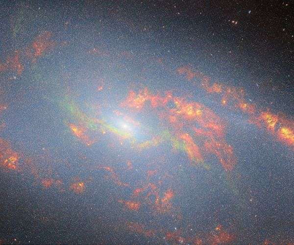 Webb Telescope Captures Detailed Image of Messier 106's Active Core