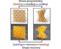 4D-printed materials can be stiff as wood or soft as sponge