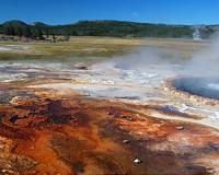 Ancient helium rising to the surface in Yellowstone National Park