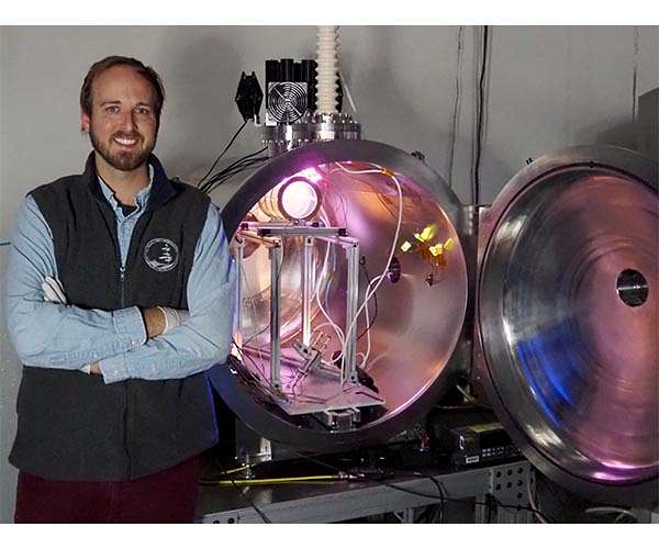 Multi-energy electron device creates space environment in the lab