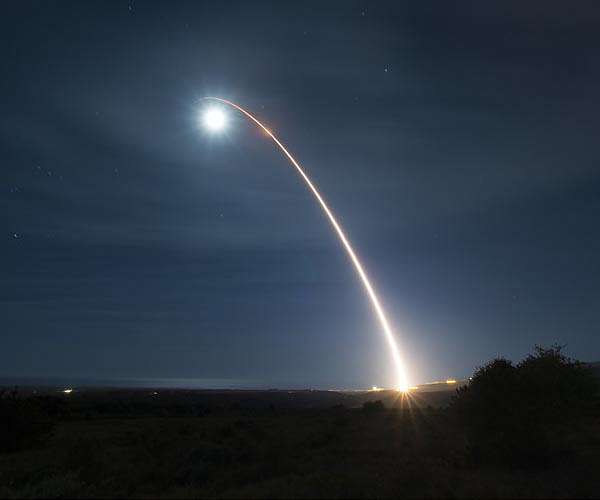 Air Force successfully tests intercontinental ballistic missile