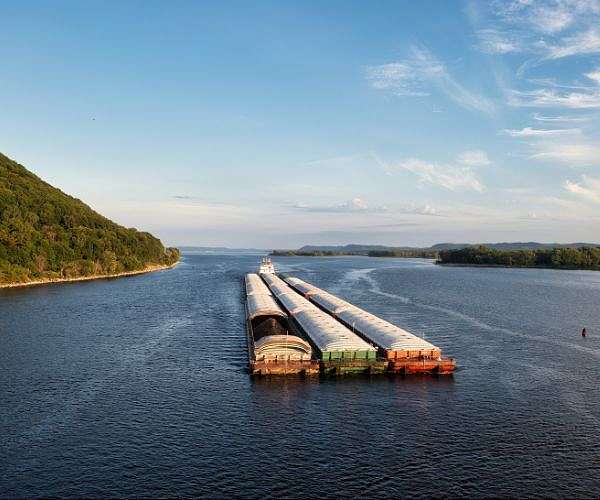 The mighty Mississippi, America's water highway, is dangerously low
