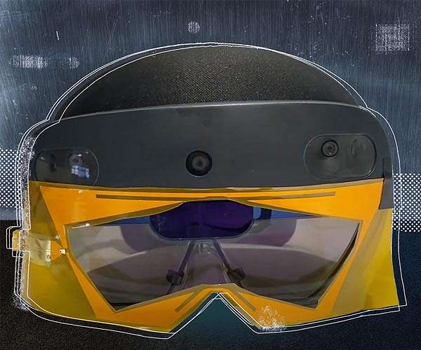 Augmented reality headset enables users to see hidden objects