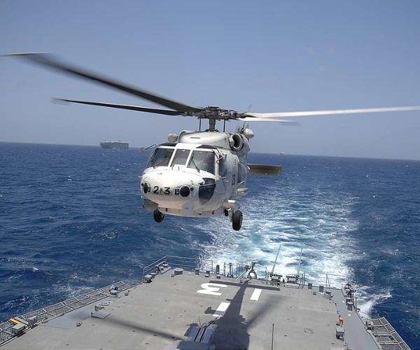 Major search operation after Japan navy choppers crash