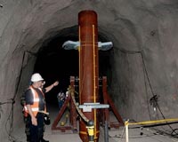 Iran threatened by U.S. buster bomb