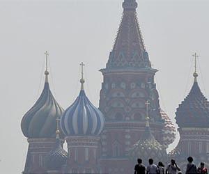 Green clouds over Moscow pollen, not aliens