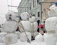 Russian Winter Arrives In Force Just Two Months Late