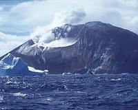 Erupting volcano in South Atlantic putting penguin colonies at risk