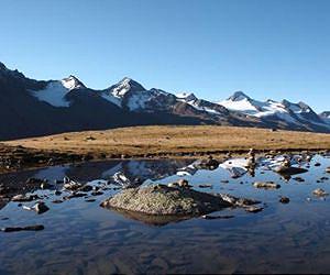 Alpine glaciers contribute to carbon cycling