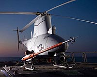 US Navy MQ-8B Fire Scout Shines At Sea