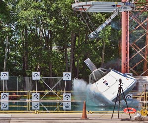 Gantry's First Splash Test Is a Booming Success