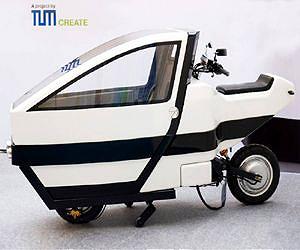 Compact multipurpose scooter for crowded megacities