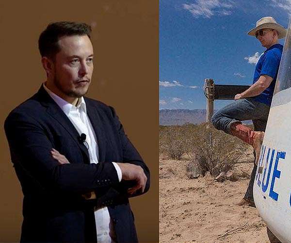 Egos clash in Bezos and Musk space race