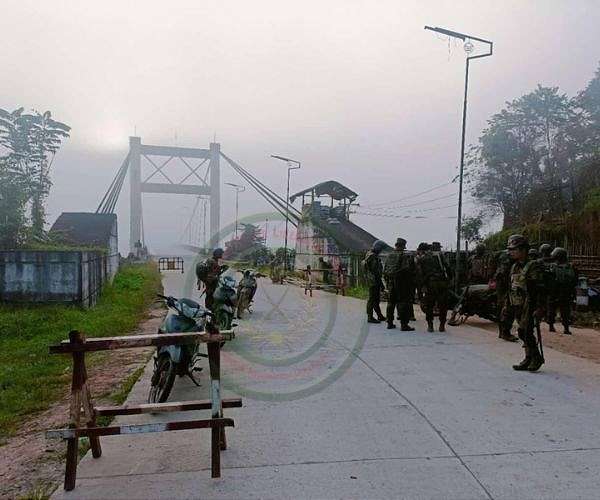 Myanmar fighters pullout from ruby town; Campaigning begins in junta-run election