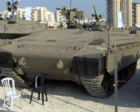 Israel begins testing Trophy system on Namer troop carriers