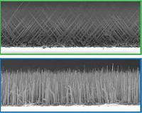 Precision growth of light-emitting nanowires