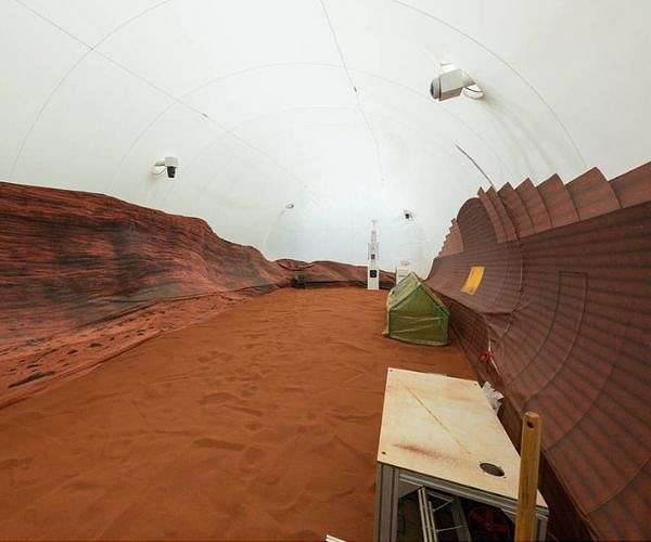 NASA unveils 'Mars' habitat for year-long experiments on Earth