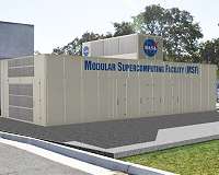 NASA saves energy and water with new modular supercomputing facility