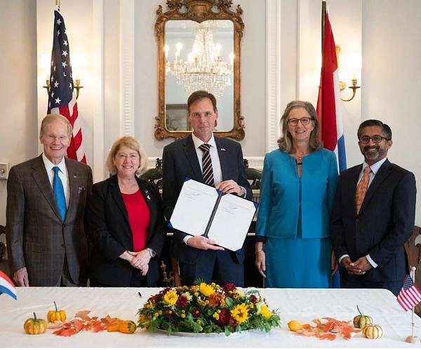 NASA welcomes Netherlands as newest Artemis Accords signatory