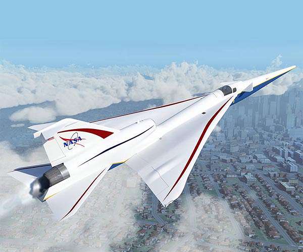 NASA tests system for aircraft positioning in supersonic flight