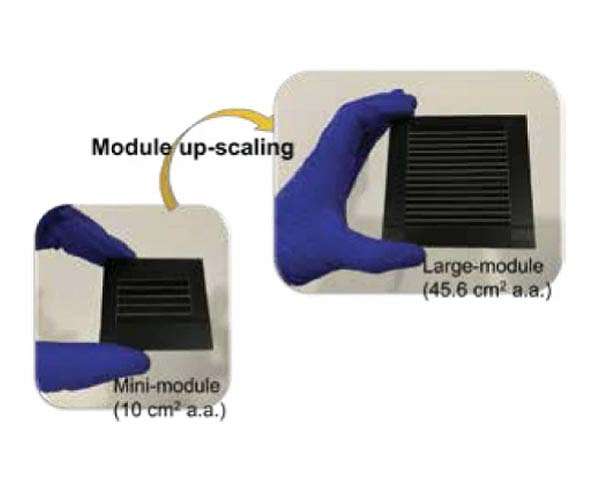 New technique boosts efficiency, sustainability of large-scale perovskite solar cells
