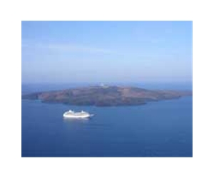 Greek volcanic island shows activity