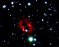 Astronomers Catch Binary Star Explosion Inside Nebula
