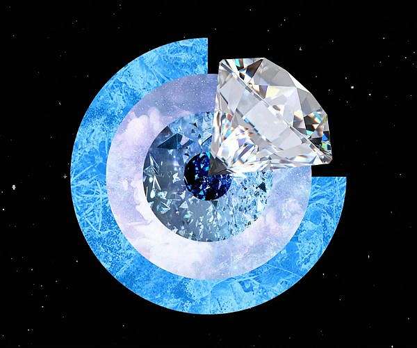 Could diamonds drive Neptune and Uranus' magnetic fields
