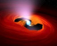 Dead star shines on