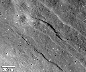 NASA Spacecraft Reveals Recent Geological Activity on the Moon