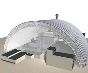 Chernobyl plant building to be covered