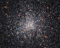 Hubble's Celestial Snow Globe