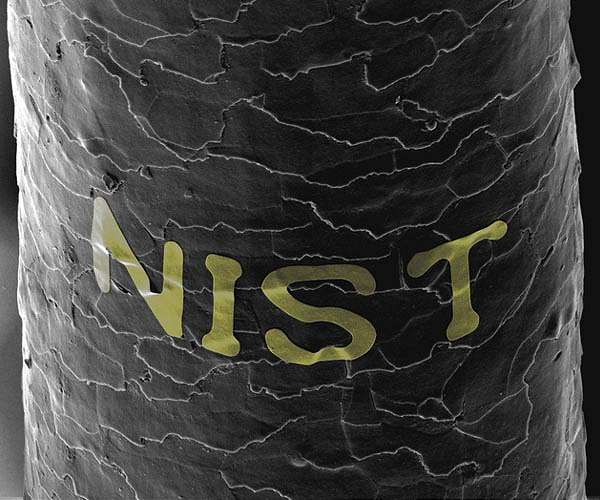 NIST finds a sweet new way to print microchip patterns on curvy surfaces